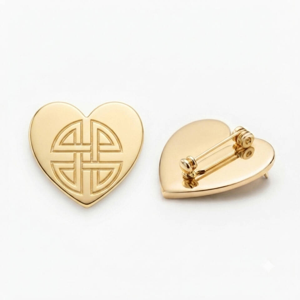 Heart Brooch