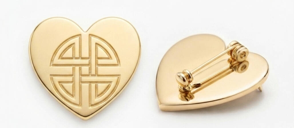 Heart Brooch